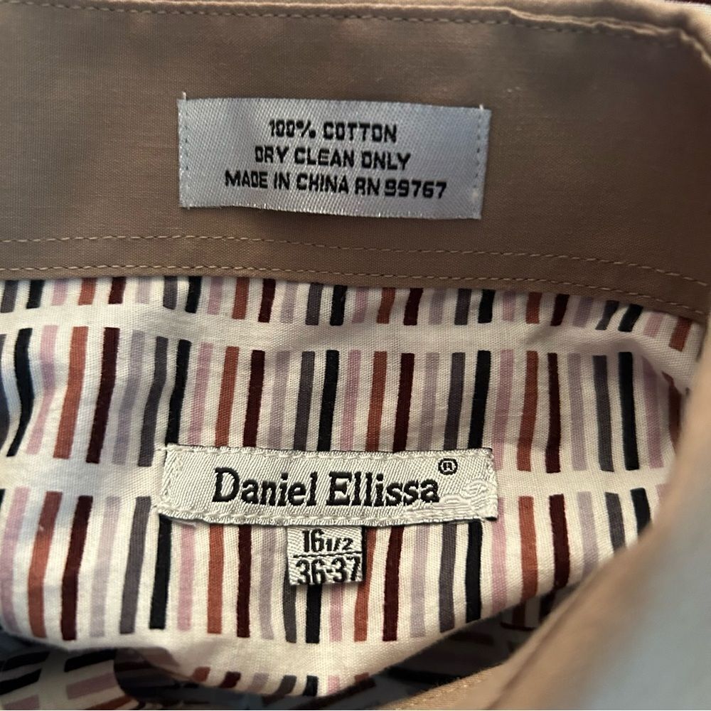 Daniel Ellissa Striped Collared Button Down Shirt - Picture 4 of 4